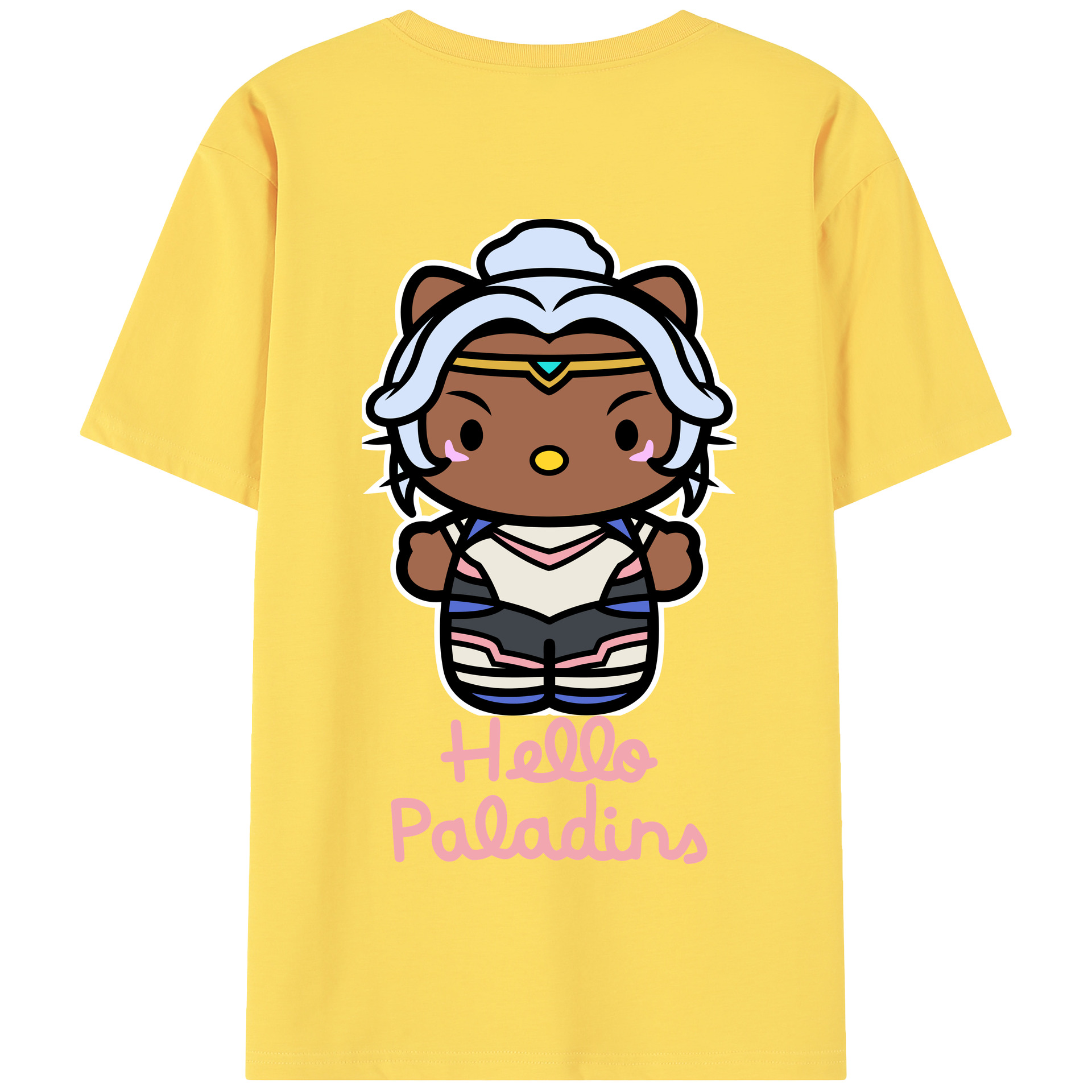 （画像用） Hello Kitty ハローキティ 綿100％半袖Tシャツ（背面プリント）