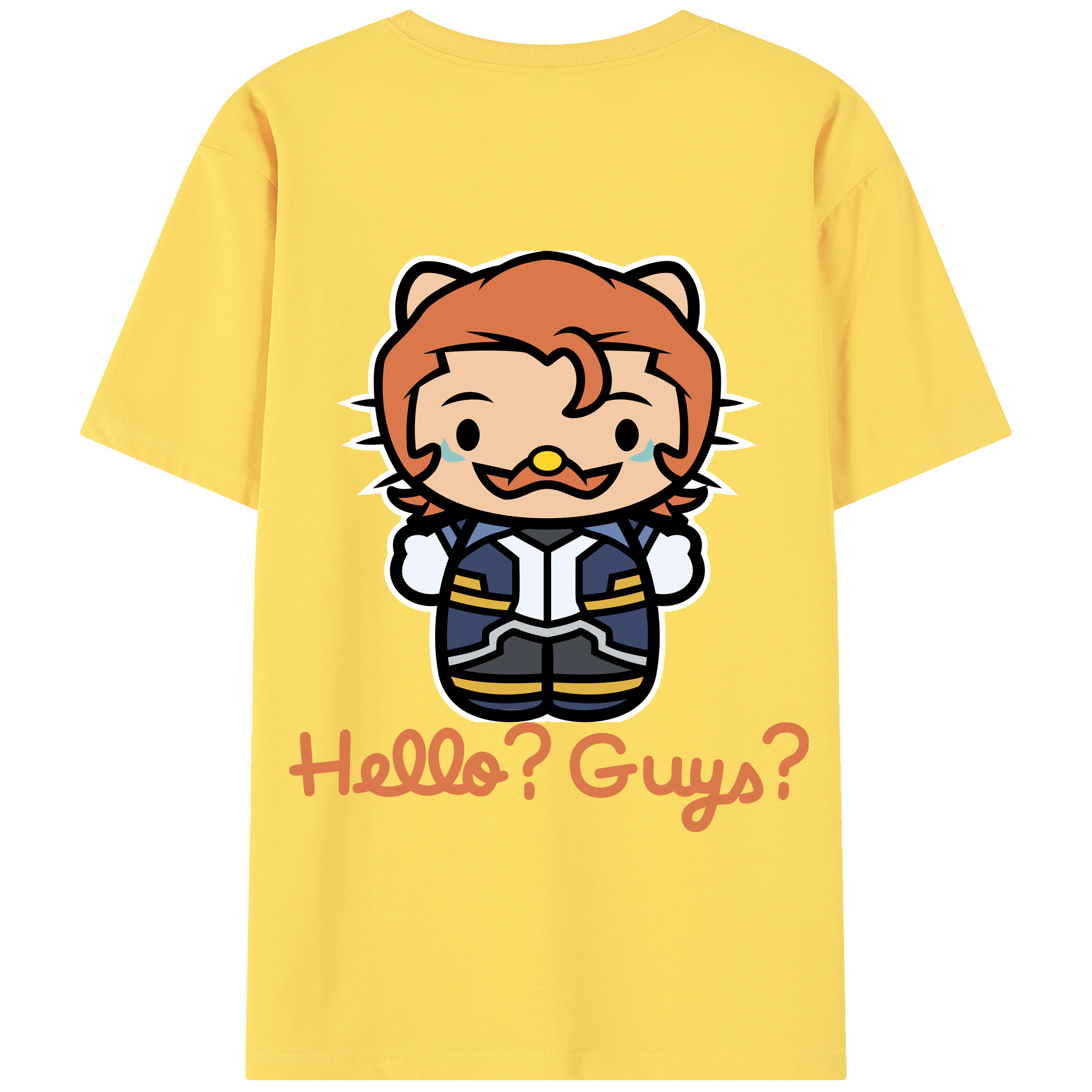 （画像用） Hello Kitty ハローキティ 綿100％半袖Tシャツ（背面プリント）