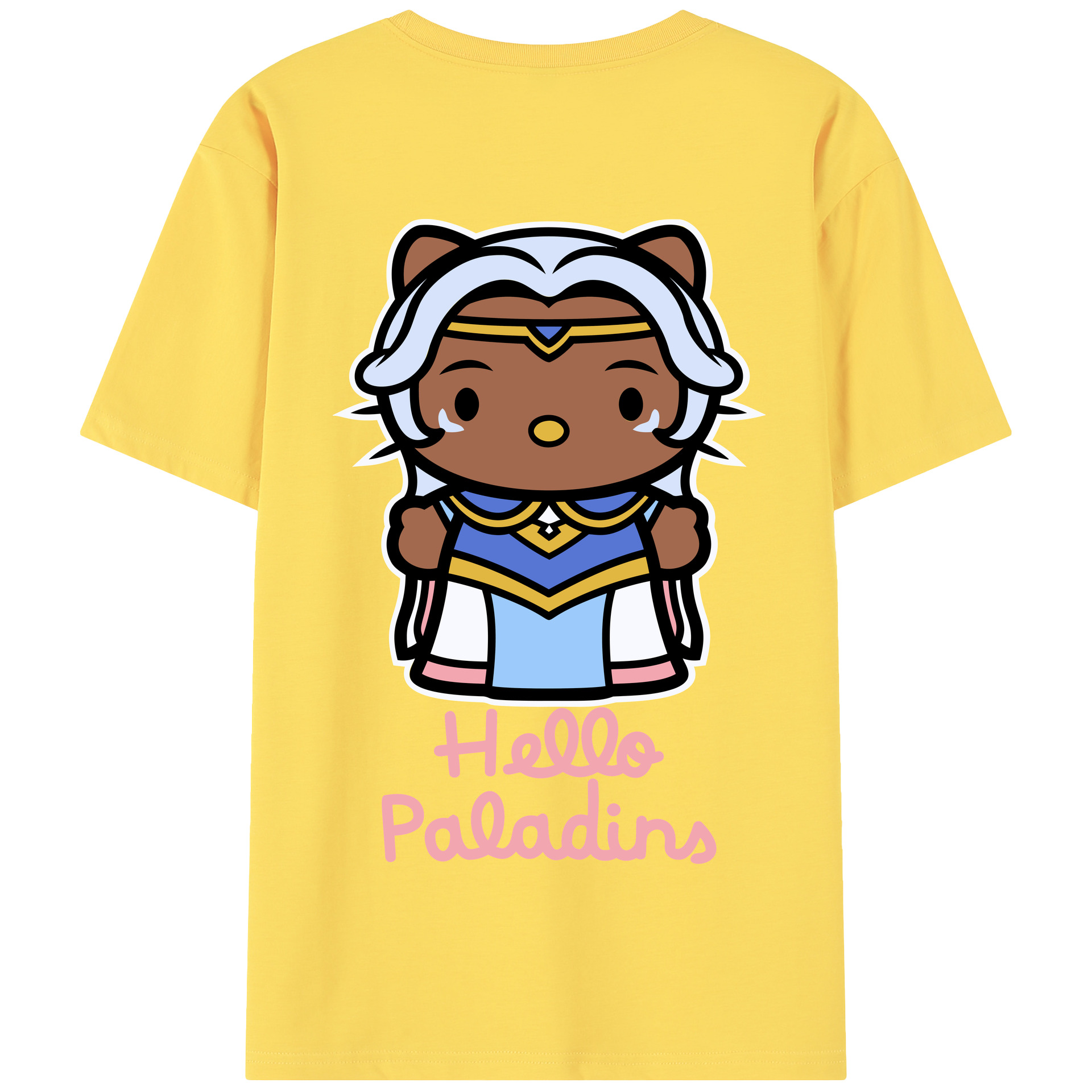 （画像用） Hello Kitty ハローキティ 綿100％半袖Tシャツ（背面プリント）